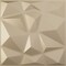 Ekena Millwork 19 5/8in. W x 19 5/8in. H Niobe EnduraWall Decorative 3D Wall Panel Covers 2.67 Sq. Ft. WP20X20NIECE - alternate 1